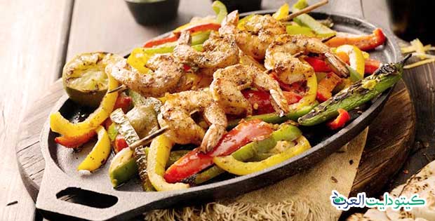 سناك الكيتو دايت - الجمبري